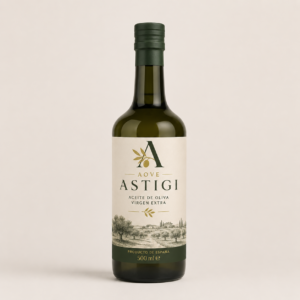 AOVE Astigi · Aceite de Oliva Virgen Extra · Botella 500 ml